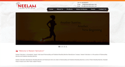 Desktop Screenshot of neelamfabricators.com